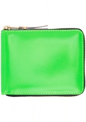 COMME des GARÇONS WALLETS Green Super Fluo Wallet