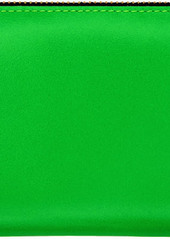 COMME des GARÇONS WALLETS Green Super Fluo Zip Wallet