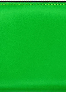COMME des GARÇONS WALLETS Green Super Fluo Zip Wallet