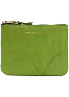 COMME des GARÇONS WALLETS Green Washed Pouch