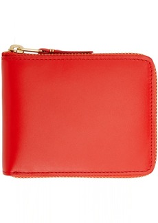 COMME des GARÇONS WALLETS Orange Classic Wallet