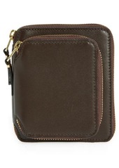 Comme des Garçons Wallets Outside Pocket Two-Compartment Leather Wallet