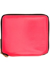 COMME des GARÇONS WALLETS Pink Super Fluo Zip Wallet