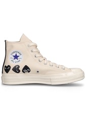 Comme des Garçons Converse Canvas High Top Sneakers