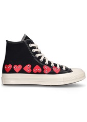 Comme des Garçons Converse Canvas High Top Sneakers