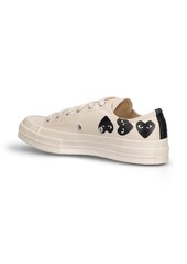 Comme des Garçons Converse Canvas Low Top Sneakers