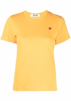 Comme des Garçons cotton embroidered-logo T-shirt