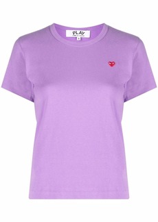 Comme des Garçons cotton embroidered-logo T-shirt