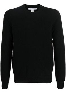 Comme des Garçons crew neck long-sleeved sweatshirt