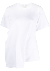 Comme des Garçons deconstructed short-sleeve cotton T-shirt