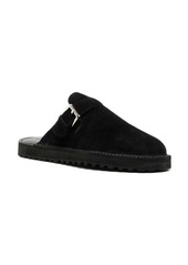 Comme des Garçons decorative-buckle leather slides