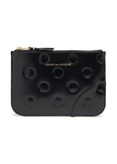 Comme des Garçons Dot Embossed Leather Wallet