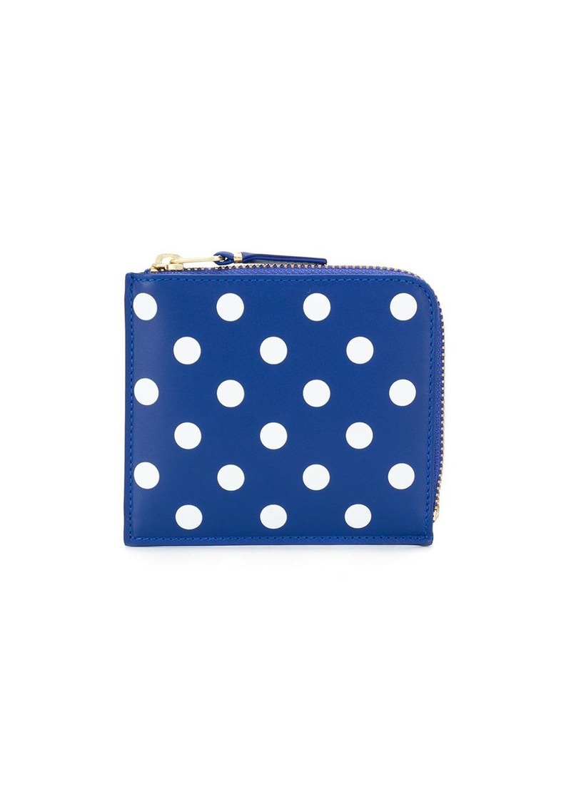 Comme des Garçons dotted pattern wallet