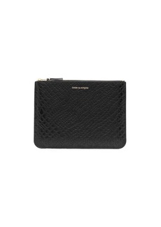 Comme des Garçons embossed-logo detail wallet