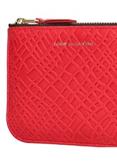 Comme des Garçons Embossed Roots Zip Wallet