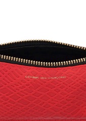 Comme des Garçons Embossed Roots Zip Wallet