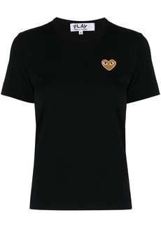 Comme des Garçons embroidered heart T-shirt