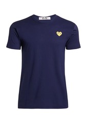 Comme des Garçons Embroidered Heart T-Shirt