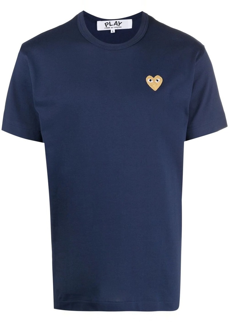 Comme des Garçons embroidered heart T-shirt