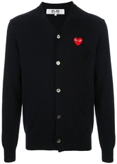 Comme des Garçons embroidered logo cardigan