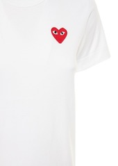 Comme des Garçons Logo Cotton Jersey T-shirt