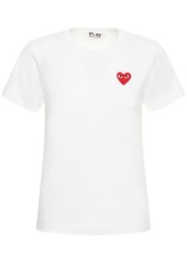Comme des Garçons Logo Cotton Jersey T-shirt