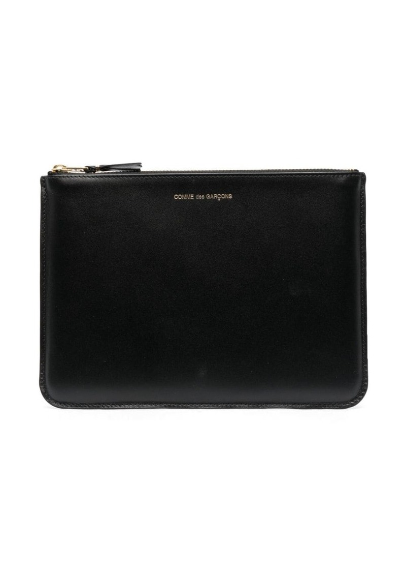 Comme des Garçons engraved-logo leather wallet