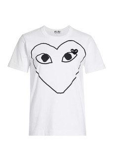 Comme des Garçons Eye Heart Cotton T-Shirt