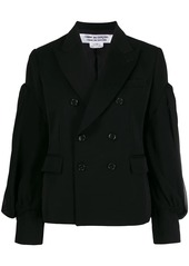 Comme des Garçons fitted double-breasted jacket