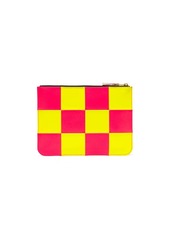 Comme des Garçons Fluo Square zipped square pouch