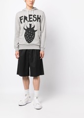 Comme des Garçons graphic-print cotton hoodie