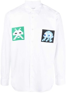 Comme des Garçons graphic-print long-sleeve shirt