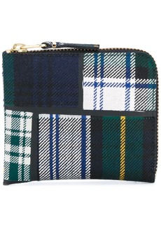 Comme des Garçons Green Tartan Wallet