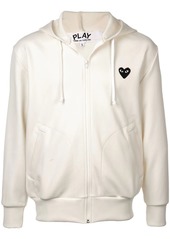 Comme des Garçons heart logo hoodie