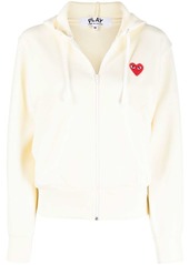 Comme des Garçons heart logo hoodie