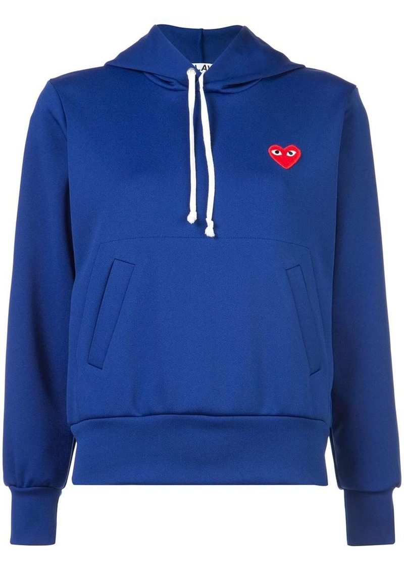 Comme des Garçons heart logo hoodie