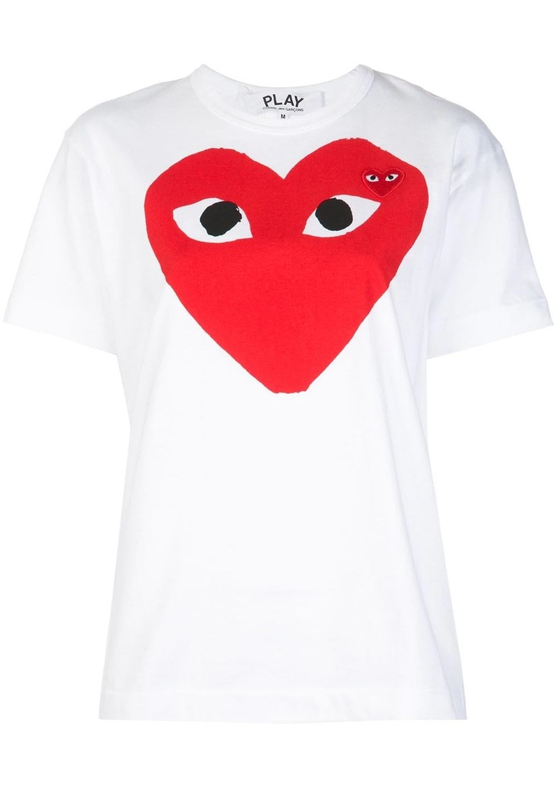 Comme des Garçons heart logo jersey T-shirt