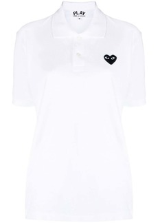 Comme des Garçons Heart logo polo shirt