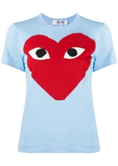 Comme des Garçons heart-print crew neck T-shirt