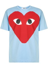 Comme des Garçons heart print crewneck T-shirt