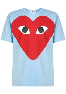 Comme des Garçons heart print crewneck T-shirt