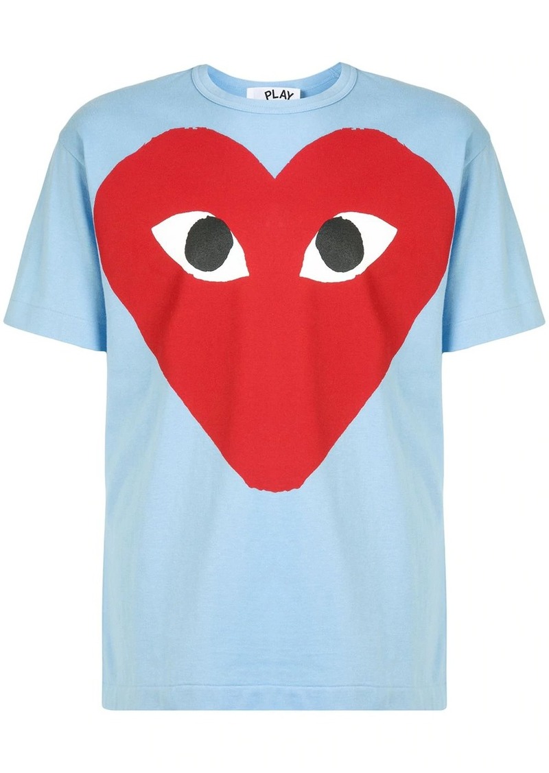 Comme des Garçons heart print crewneck T-shirt