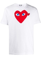Comme des Garçons heart print T-shirt