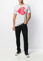 Comme des Garçons heart print crew neck T-shirt