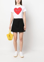 Comme des Garçons heart print T-shirt