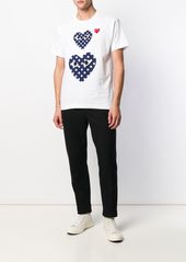 Comme des Garçons heart print t-shirt