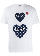 Comme des Garçons heart print t-shirt