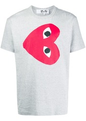 Comme des Garçons heart print crew neck T-shirt