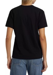 Comme des Garçons Horizontal Heart Cotton T-Shirt