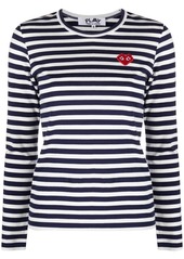 Comme des Garçons horizontal-stripe long-sleeve T-shirt